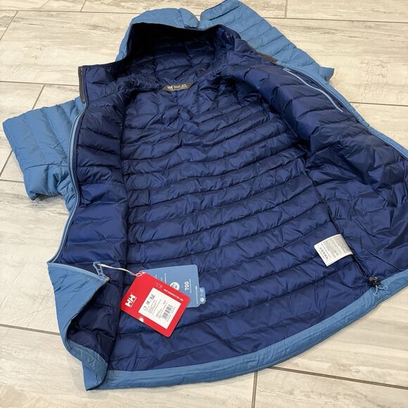 Helly Hansen Blue Puffer Jacket - Picture 8 of 11